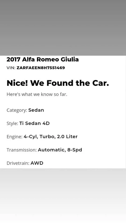 2017 Alfa Romeo Giulia - Image 9 of 9