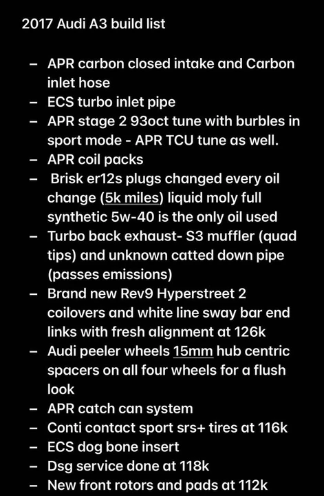 2017 Audi 8V A3 - Image 7 of 8