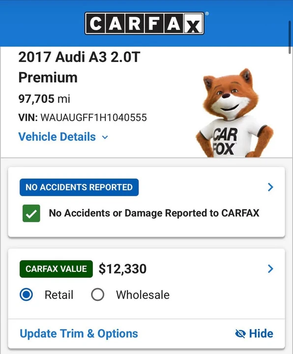 2017 Audi 8V A3 - Image 4 of 20