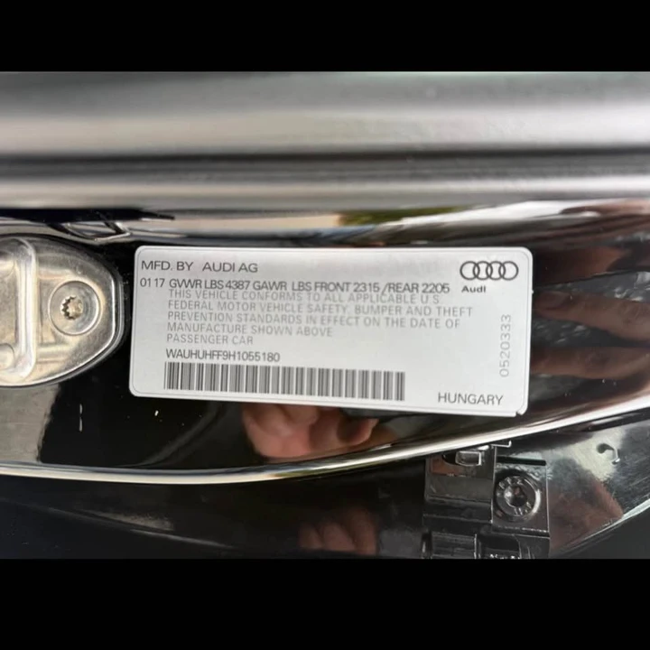 2017 Audi 8V A3 - Image 16 of 16