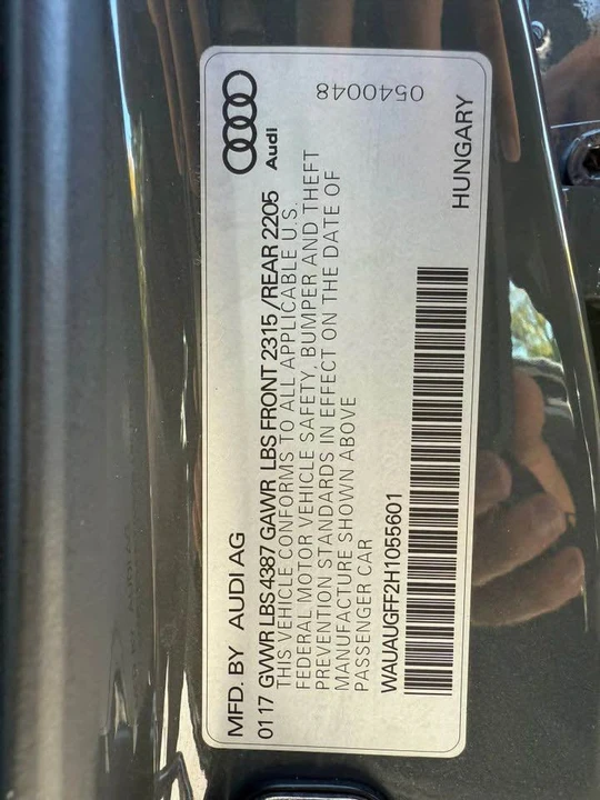 2017 Audi 8V A3 - Image 15 of 15