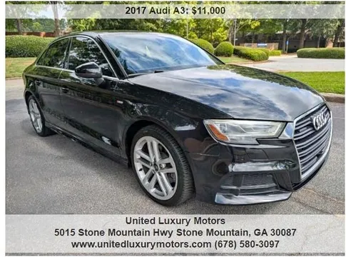 2017 Audi A3 Quattro Premium Plus