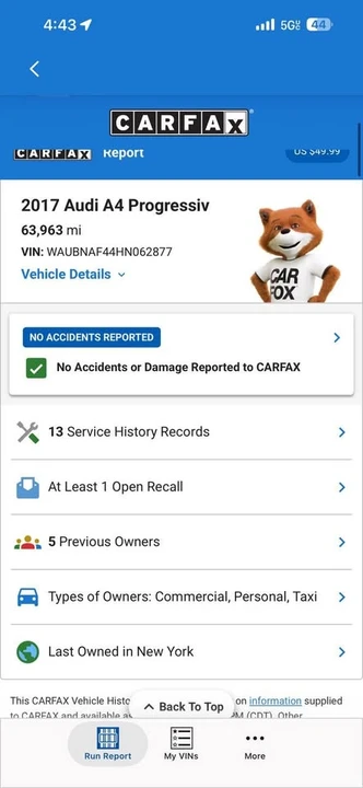 2017 Audi B9 A4 - Image 19 of 19