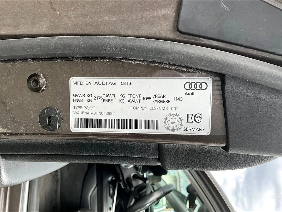 2017 Audi B9 A4 - Image 9 of 9