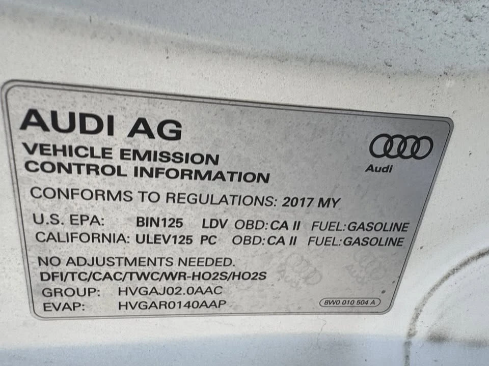 2017 Audi B9 A4 - Image 20 of 20
