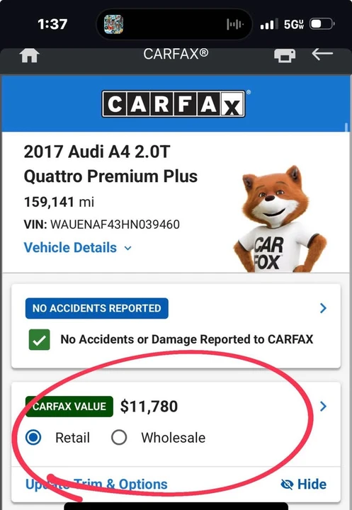 2017 Audi B9 A4 - Image 9 of 9
