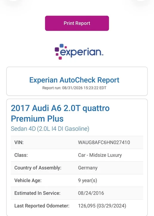 2017 Audi C7 A6 - Image 15 of 15