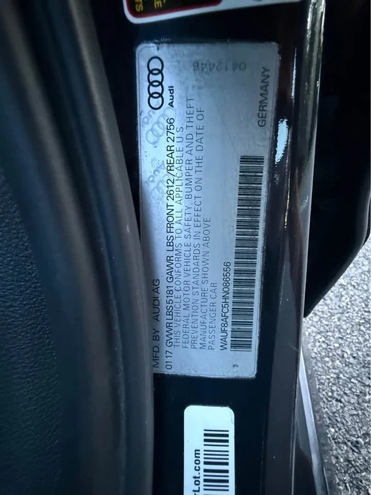 2017 Audi C7 A6 - Image 19 of 19