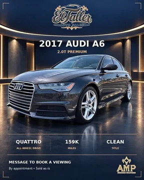 2017 Audi A6 R-line 2.0 Turbo AWD