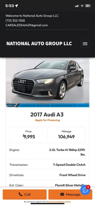 2017 Audi 8V A3 - Image 14 of 14