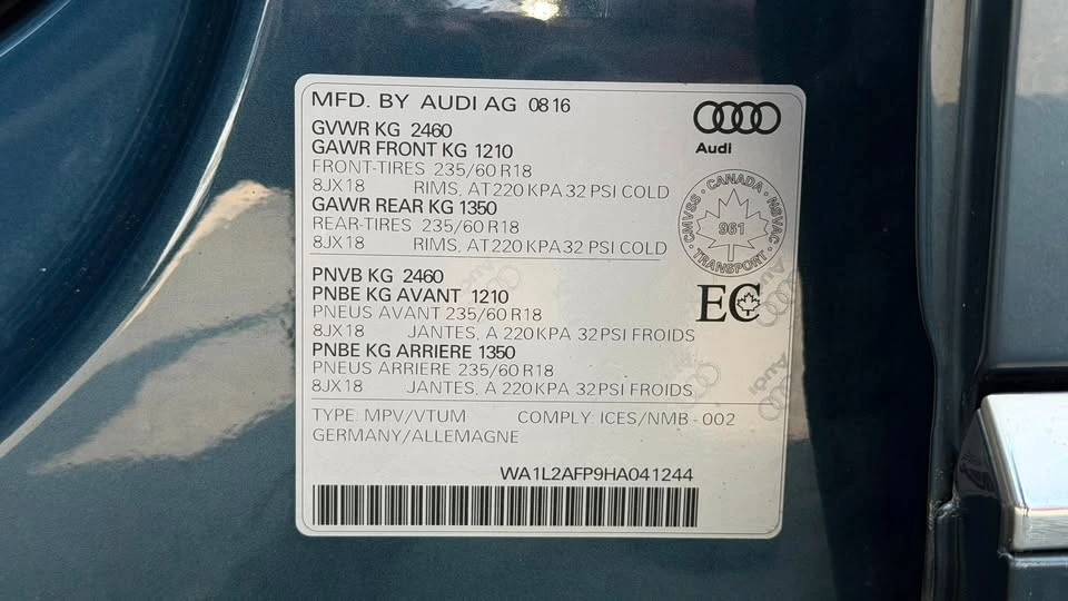 2017 Audi FY Q5 - Image 20 of 20