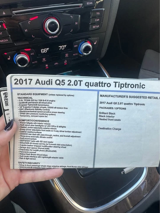 2017 Audi FY Q5 - Image 11 of 11