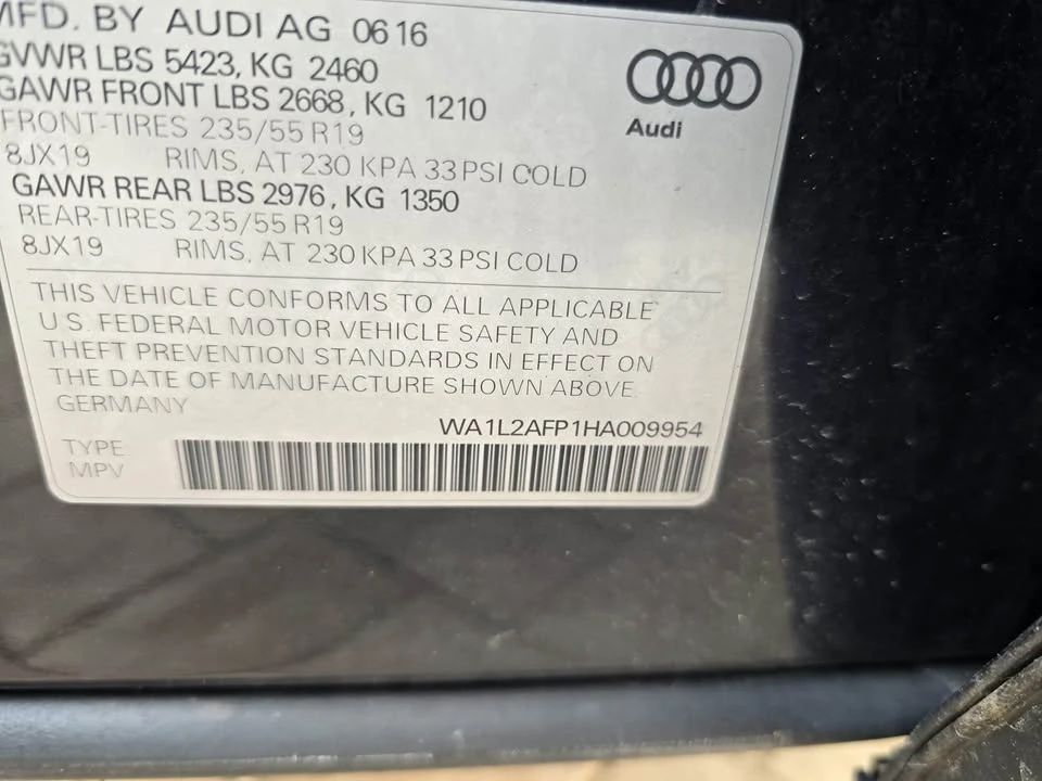 2017 Audi FY Q5 - Image 15 of 19