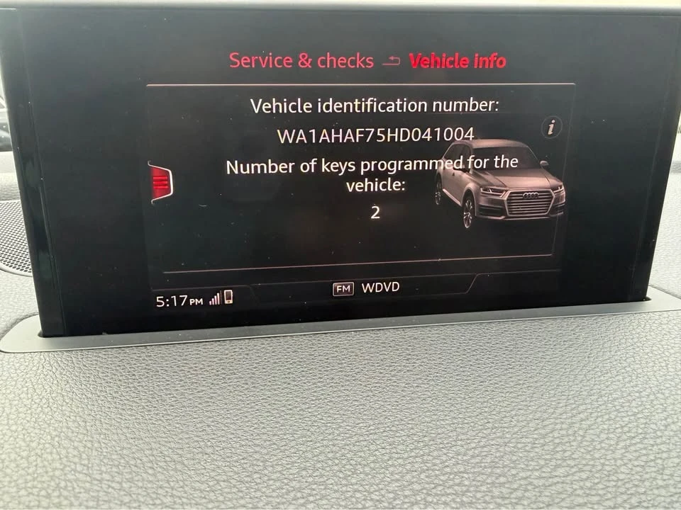 2017 Audi 4M Q7 - Image 20 of 20