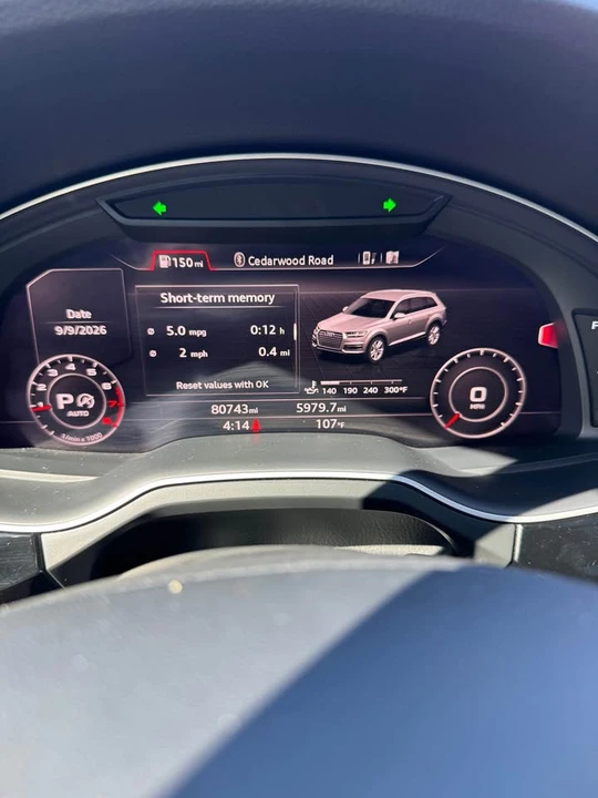2017 Audi 4M Q7 - Image 14 of 20