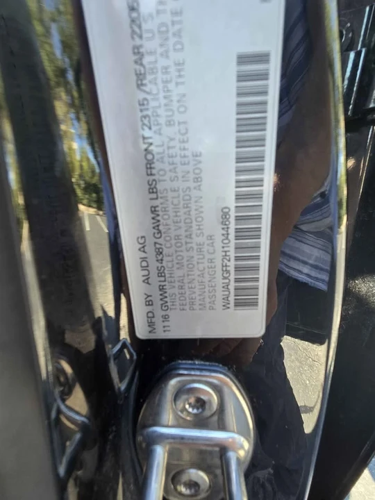 2017 Audi 8V A3 - Image 14 of 15