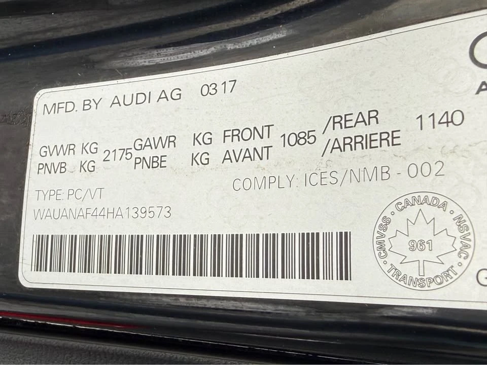 2017 Audi B9 A4 - Image 18 of 18