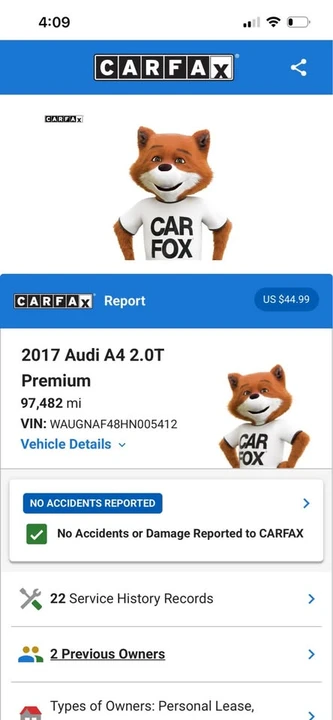 2017 Audi B9 A4 - Image 20 of 20