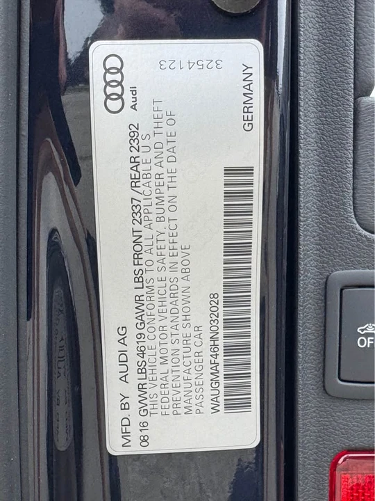 2017 Audi B9 A4 - Image 10 of 11