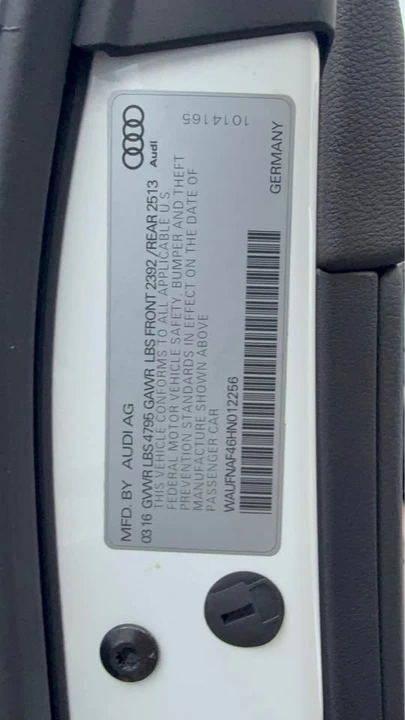 2017 Audi B9 A4 - Image 17 of 20