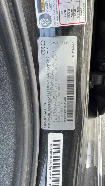 2017 Audi C7 A6 - Image 19 of 19