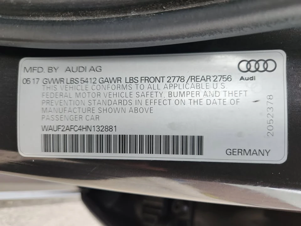 2017 Audi C7 A6 - Image 18 of 18