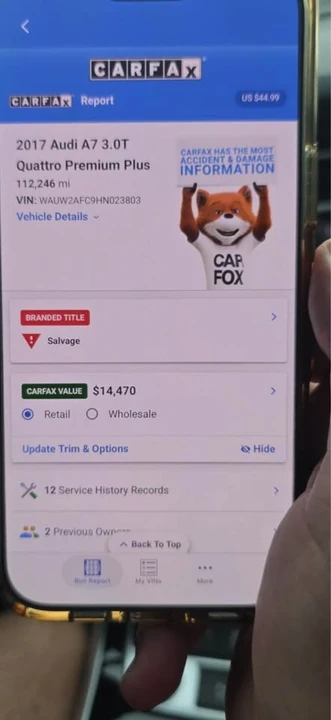2017 Audi C7 A7 - Image 14 of 14