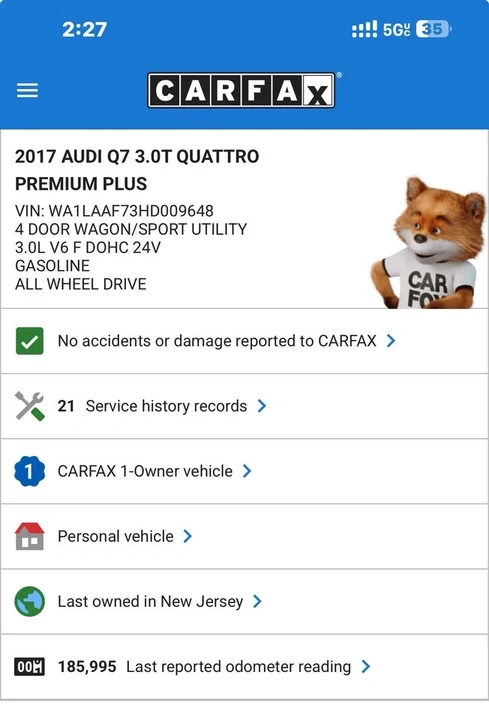 2017 Audi 4M Q7 - Image 13 of 13