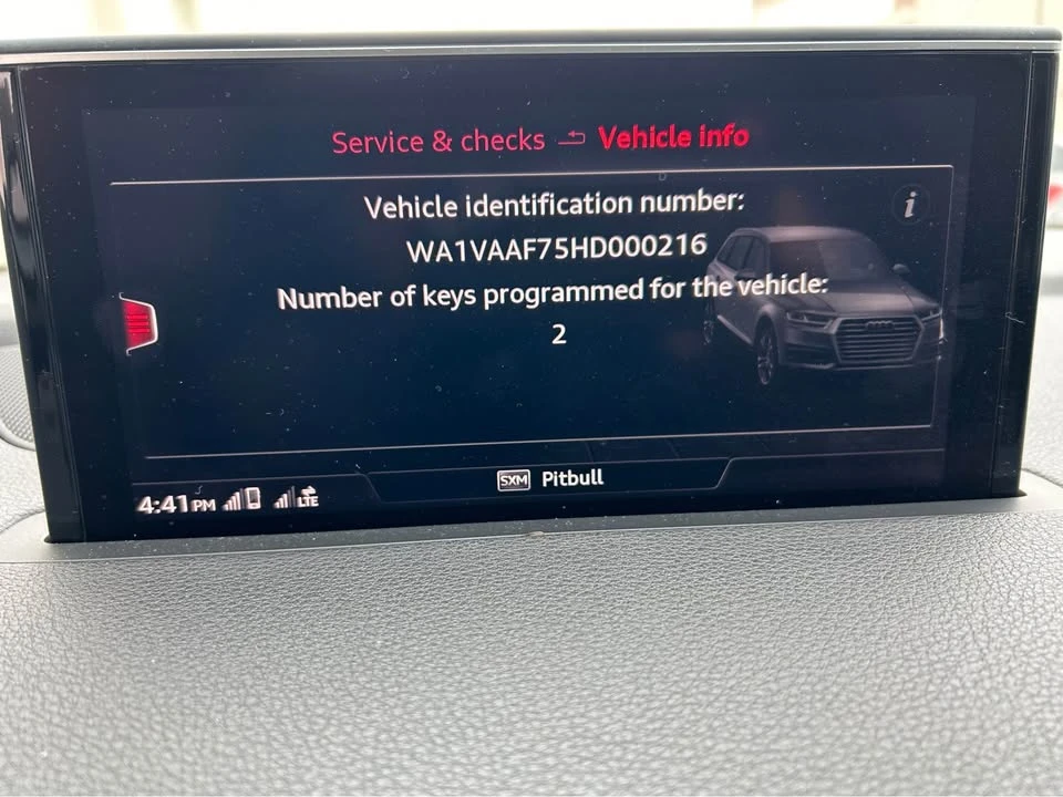 2017 Audi 4M Q7 - Image 21 of 21