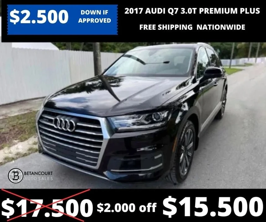 2017 Audi 4M Q7 - Image 7 of 19