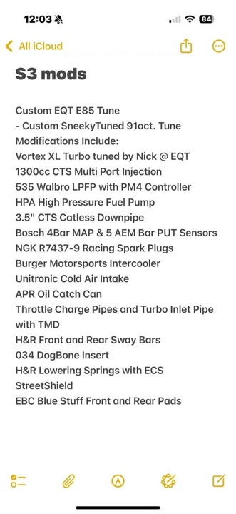 2017 Audi 8V S3 - Image 7 of 7