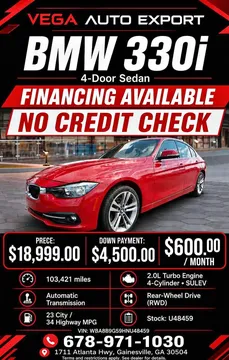 2017 BMW 3 Series 330i Sedan 4D
