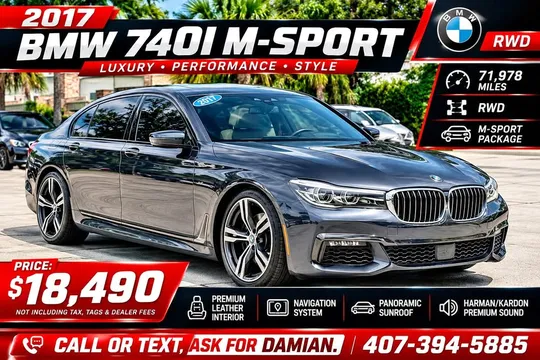 2017 BMW 740i M-Sport