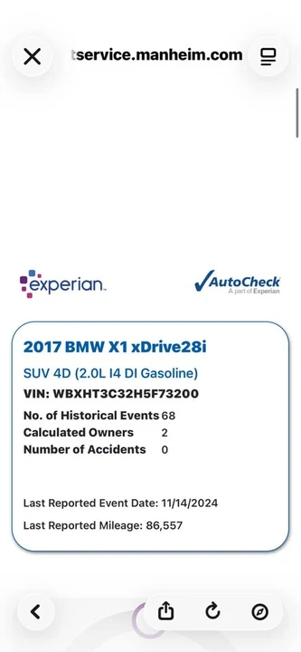 2017 BMW F48/F49 X1 - Image 15 of 15