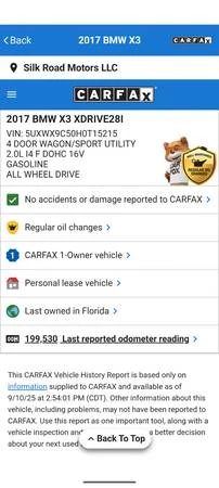 2017 BMW F25 X3 - Image 19 of 19