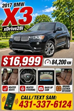2017 BMW X3 xDrive28i