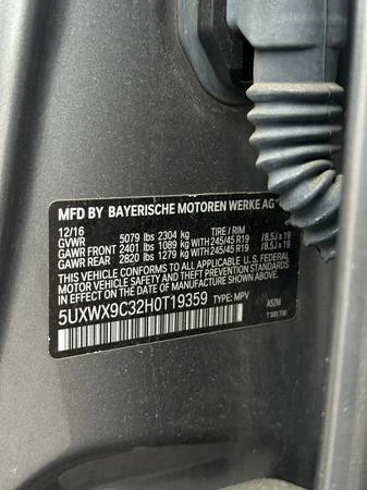 2017 BMW F25 X3 - Image 18 of 19