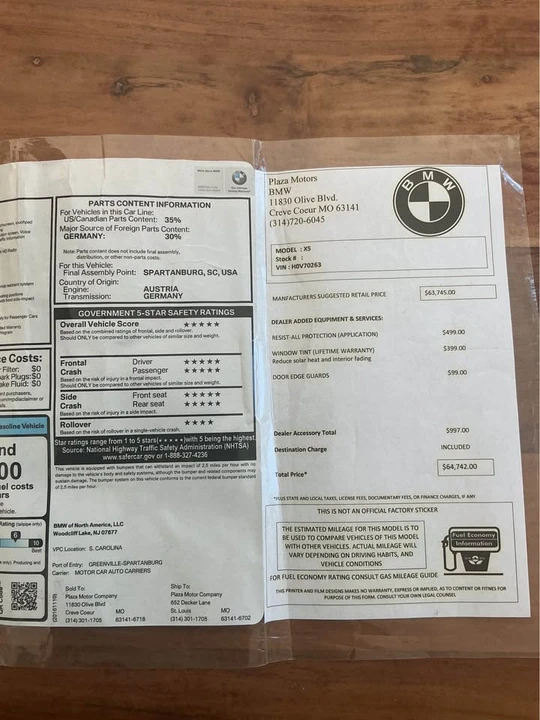 2017 BMW F15 X5 - Image 16 of 17