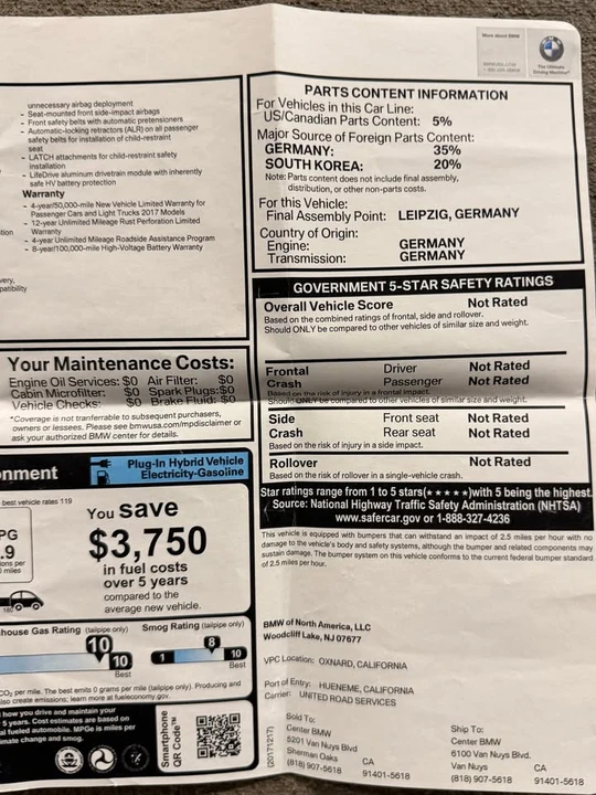 2017 BMW i3 - Image 18 of 20