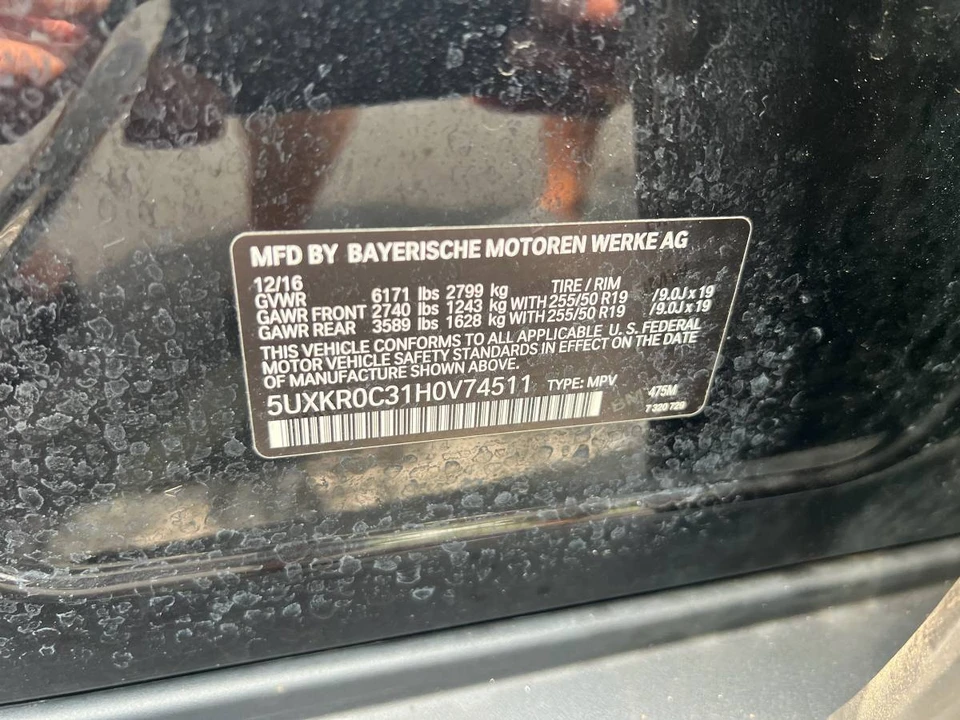 2017 BMW F15 X5 - Image 20 of 21