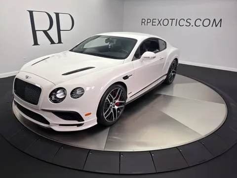 2017 Bentley Continental GT Supersports Coupe 2D
