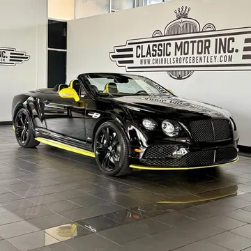 2017 Bentley Continental GTC Speed Black Edition