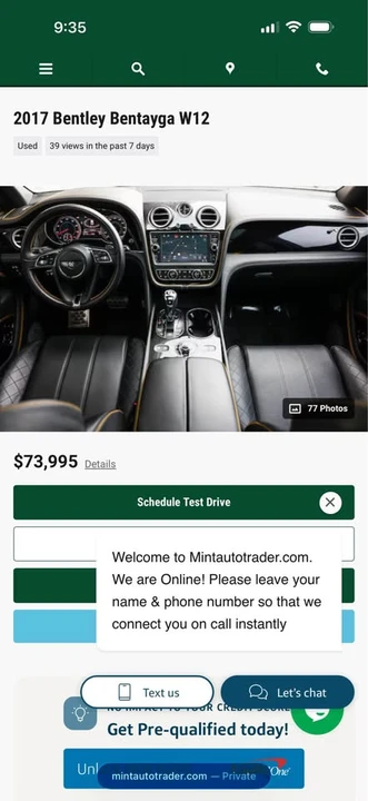 2017 Bentley Bentayga - Image 2 of 5
