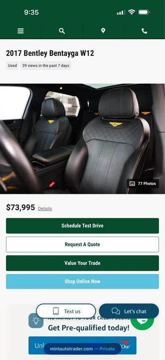 2017 Bentley Bentayga - Image 5 of 5