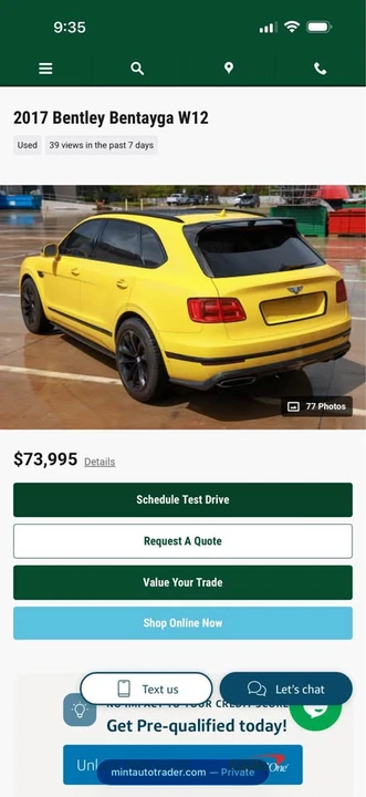 2017 Bentley Bentayga - Image 4 of 5