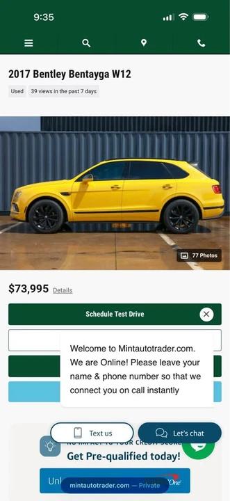 2017 Bentley Bentayga - Image 3 of 5