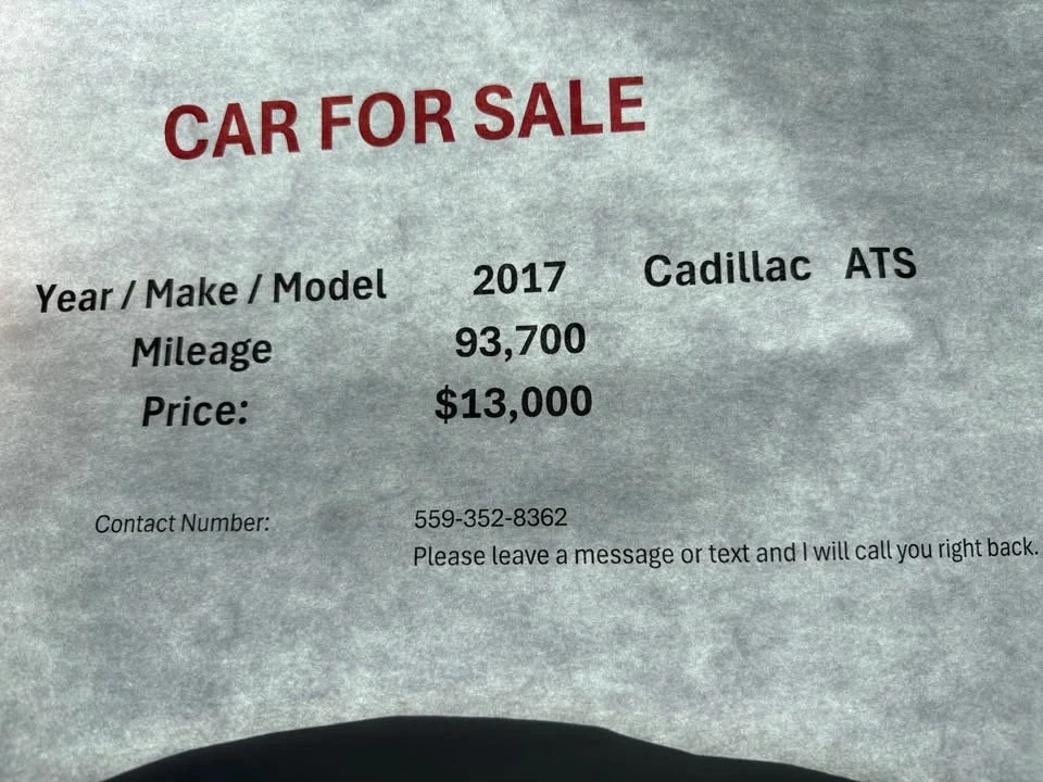 2017 Cadillac ATS - Image 3 of 3