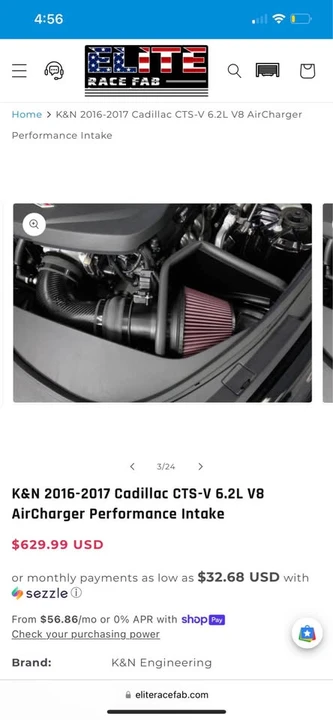 2017 Cadillac CTS 3rd Gen - Image 6 of 7