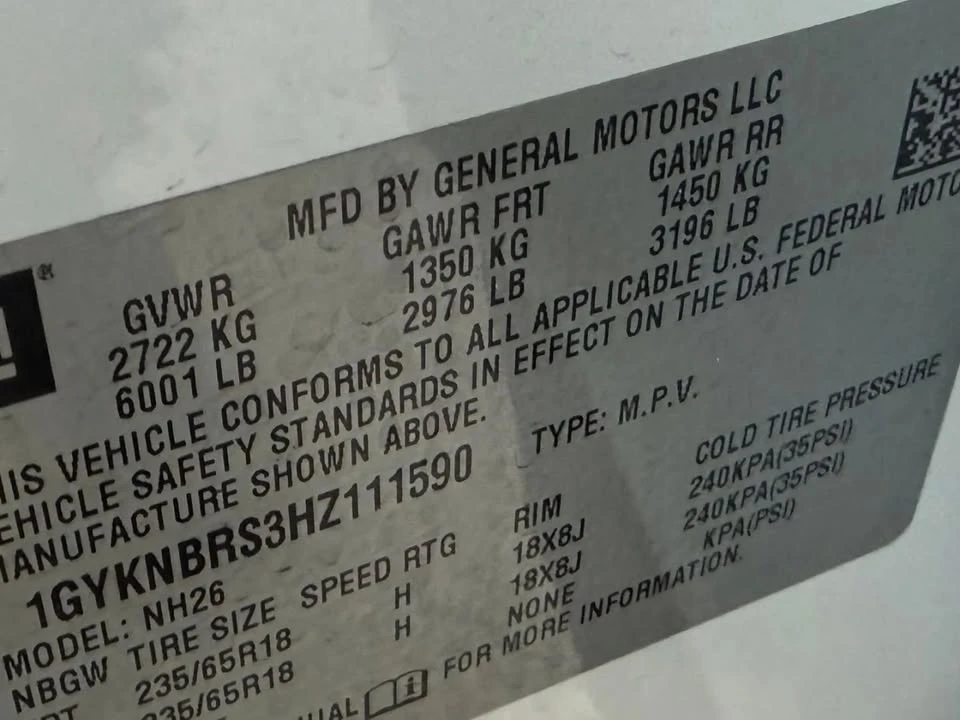 2017 Cadillac XT5 - Image 19 of 20