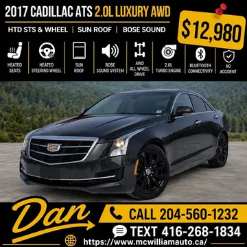 2017 Cadillac ATS 2.0L Luxury AWD